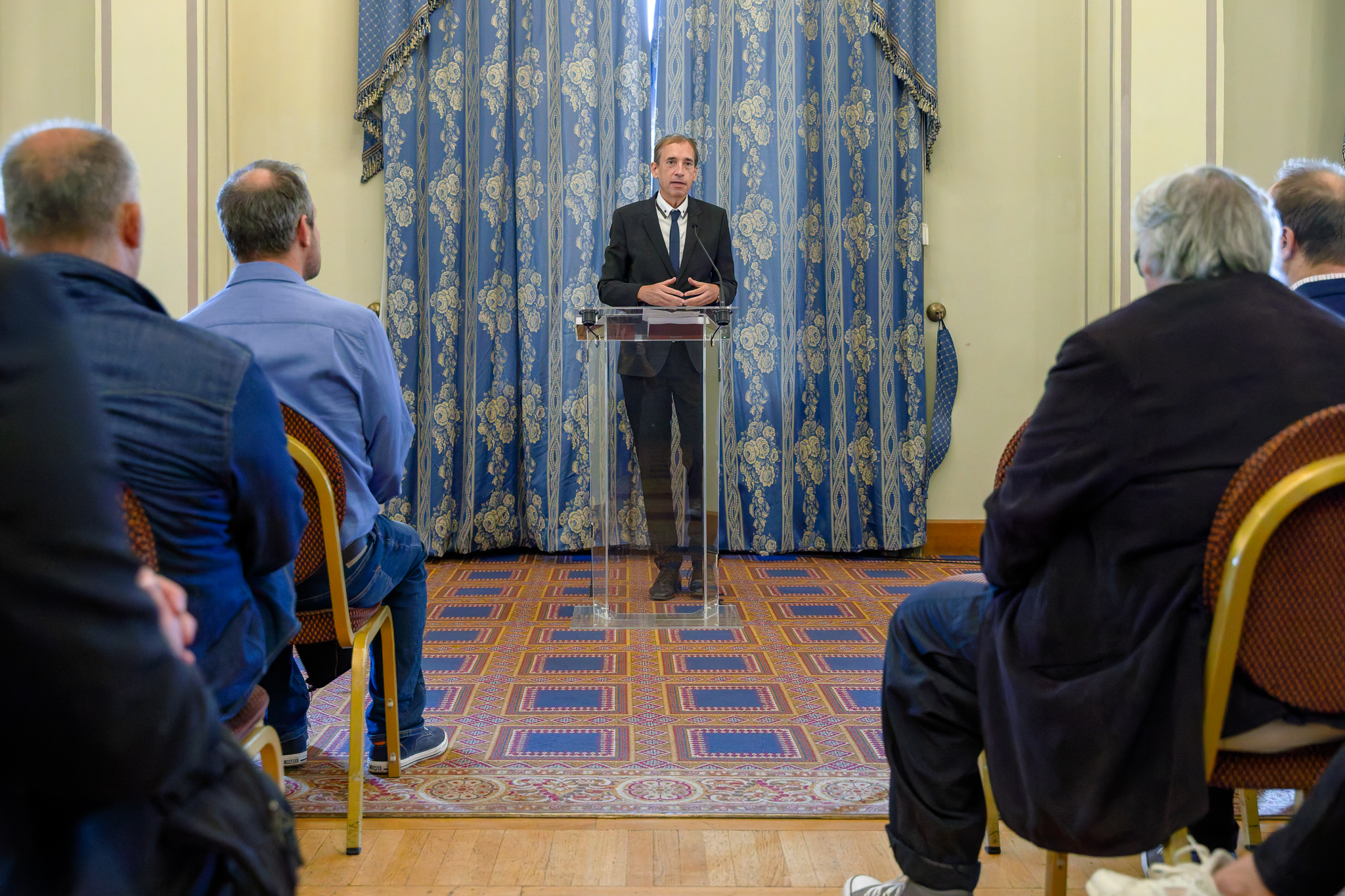 Dr. Kiss Róbert Richárd a könyvbemutatón