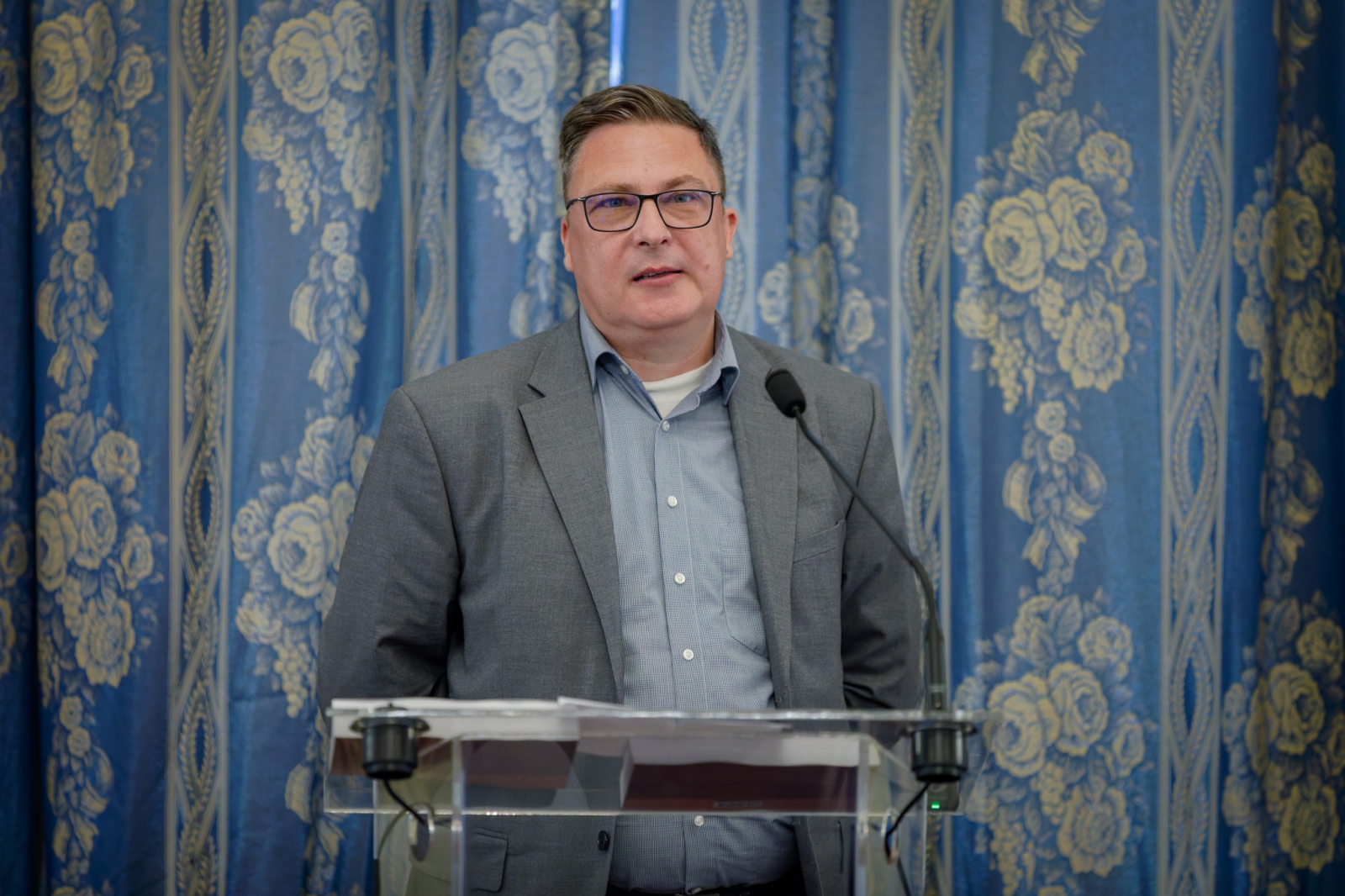 Basa Balázs a könyvbemutatón